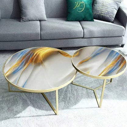 Aluminum Foil Marble Decor Stickers - Self-Adhesive Waterproof Wallpaper for Cabinets & Countertops 2