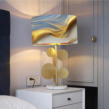 Aluminum Foil Marble Decor Stickers - Self-Adhesive Waterproof Wallpaper for Cabinets & Countertops 3