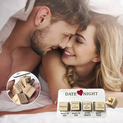 AmoréLuxe Date Night Dice | Fun relationship dice game for couples and romantic evenings 1