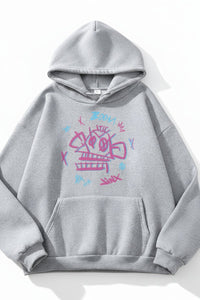 CHAOSRIFT – Jinx & Ekko Graphic Hoodie for Bold Trendy Comfort