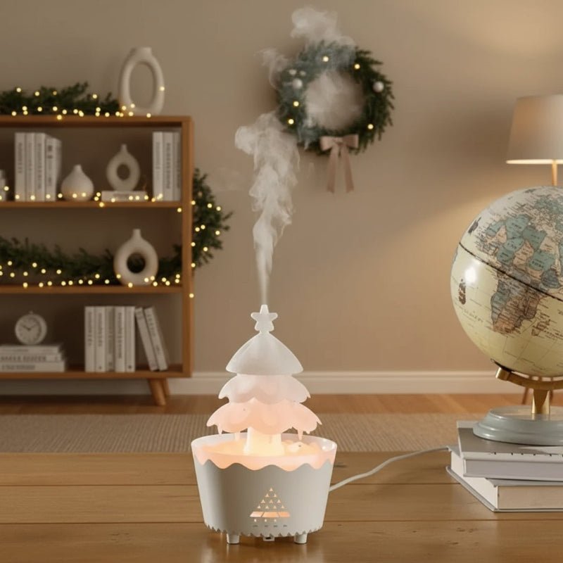 AromaEvergreen - Christmas Tree Aroma Diffuser with Adjustable Mist 1