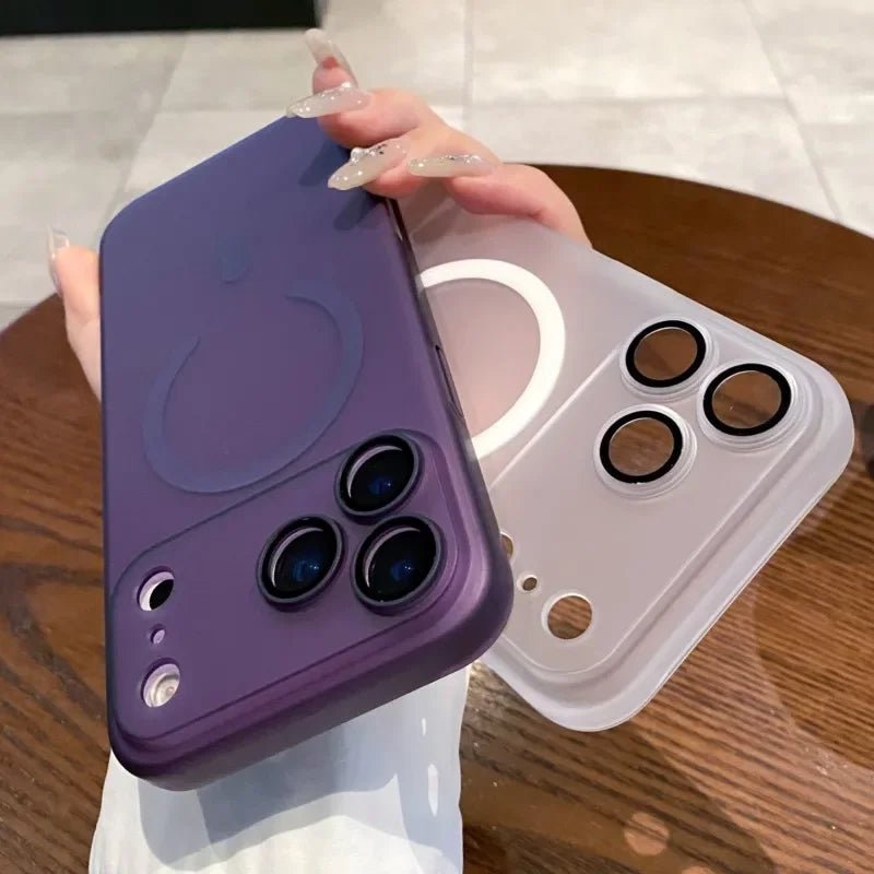 AuraClear – Ultra-Thin Matte Clear MagSafe Case for iPhone 11-17 2