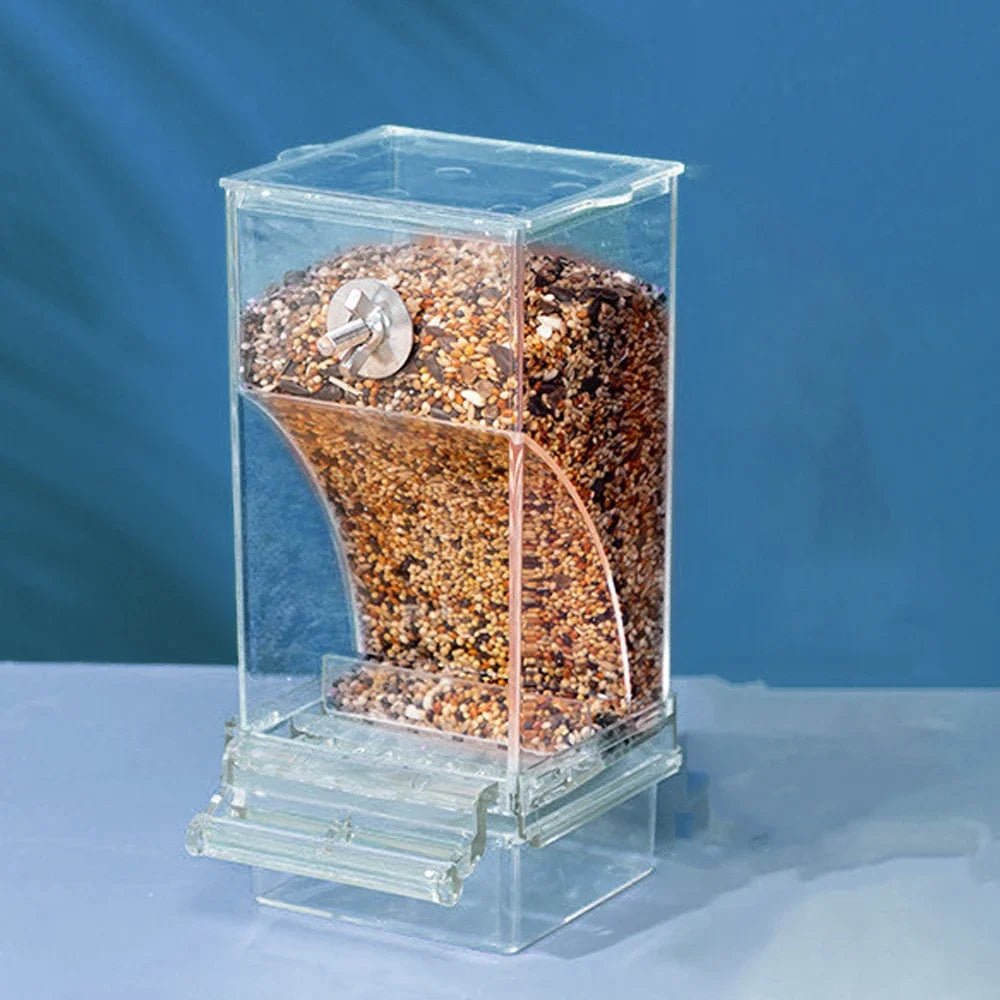 Automatic Bird Feeder - Spill-Proof & Splash-Proof Design for Outdoor Use 1