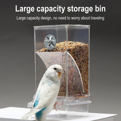 Automatic Bird Feeder - Spill-Proof & Splash-Proof Design for Outdoor Use 2