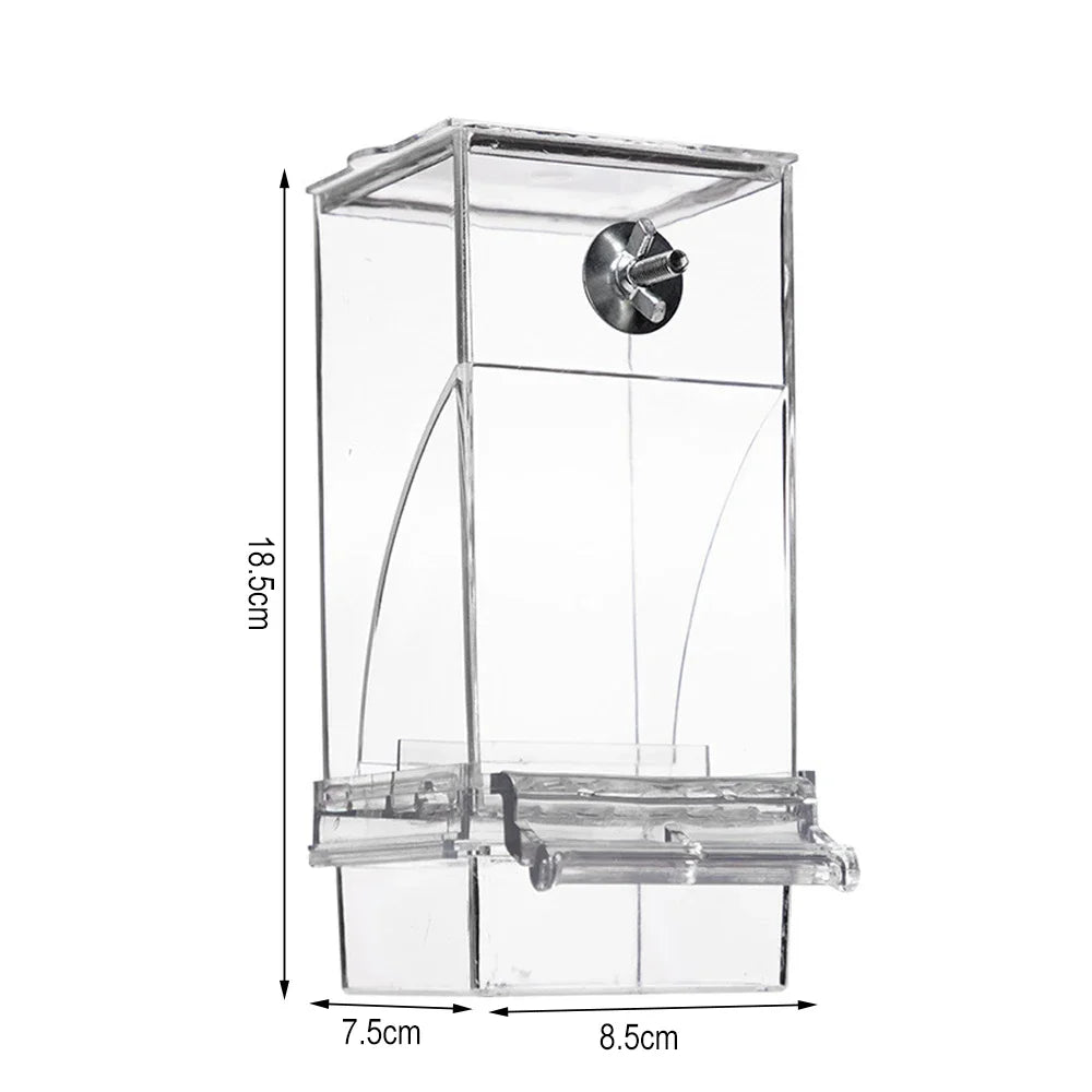 Automatic Bird Feeder - Spill-Proof & Splash-Proof Design for Outdoor Use 5