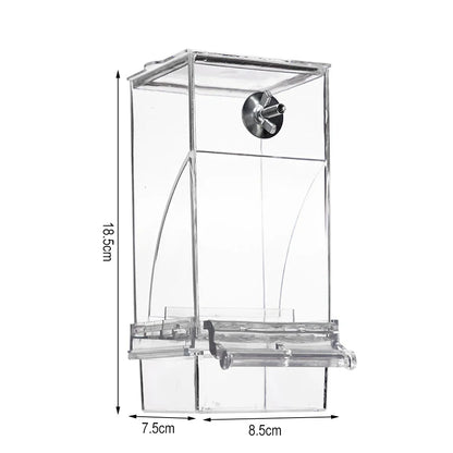 Automatic Bird Feeder - Spill-Proof & Splash-Proof Design for Outdoor Use 5
