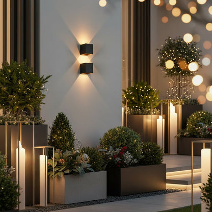 BRIGHTBOX – Modern waterproof LED wall light IP65 made of aluminum 0