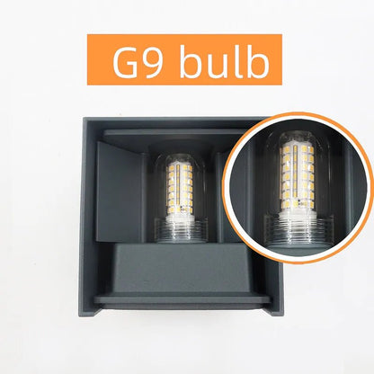 BRIGHTBOX – Modern waterproof LED wall light IP65 made of aluminum 3