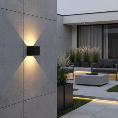 BRIGHTBOX – Modern waterproof LED wall light IP65 made of aluminum 8