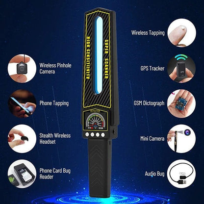 BUGBANE PRO – High-Sensitivity Tracker Detector & Covert Camera Locator 5