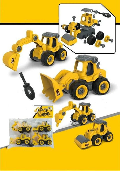 BUILDTRIQ – Electric Engineering Construction Kit for Children with Screwdrivers and Vehicle Parts 0