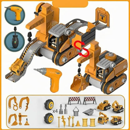 BUILDTRIQ – Electric Engineering Construction Kit for Children with Screwdrivers and Vehicle Parts 8