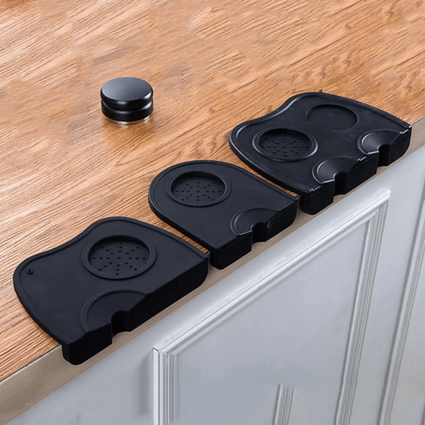 Barista Essentials - Non-Slip Silicone Espresso Tamper Mat for Coffee Lovers 0