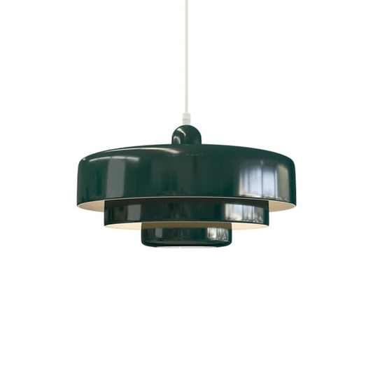 Bauhaus Macaron Pendant Lamp - Triple Layer Hanging Light, Colorful Aluminum, Adjustable 150 cm 0