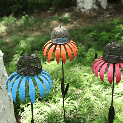 BloomFeast – Elegant cone-shaped feeder that blends with garden flowers. 3