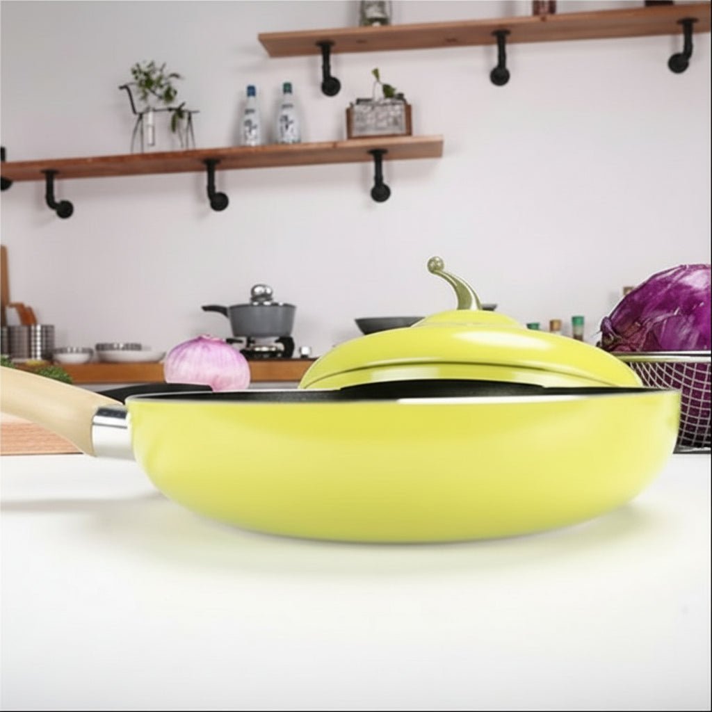 BowLift - 28cm Ceramic Non Stick Frying Pan for Healthy Cooking 8