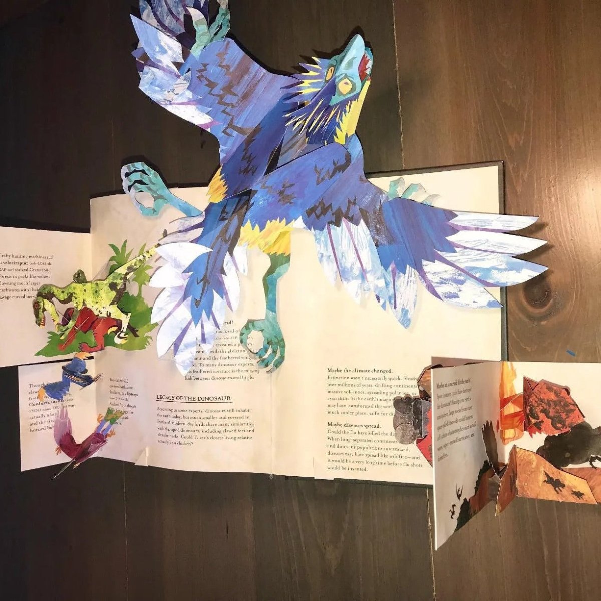 BowLift - 3D Pop-Up Dinosaur Book with Stunning Artistry & Latest Facts 3