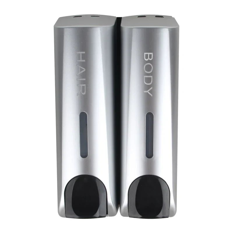 BowLift Wall-Mounted Shower Dispenser for Shampoo & Conditioner - 350 ml Capacity 15