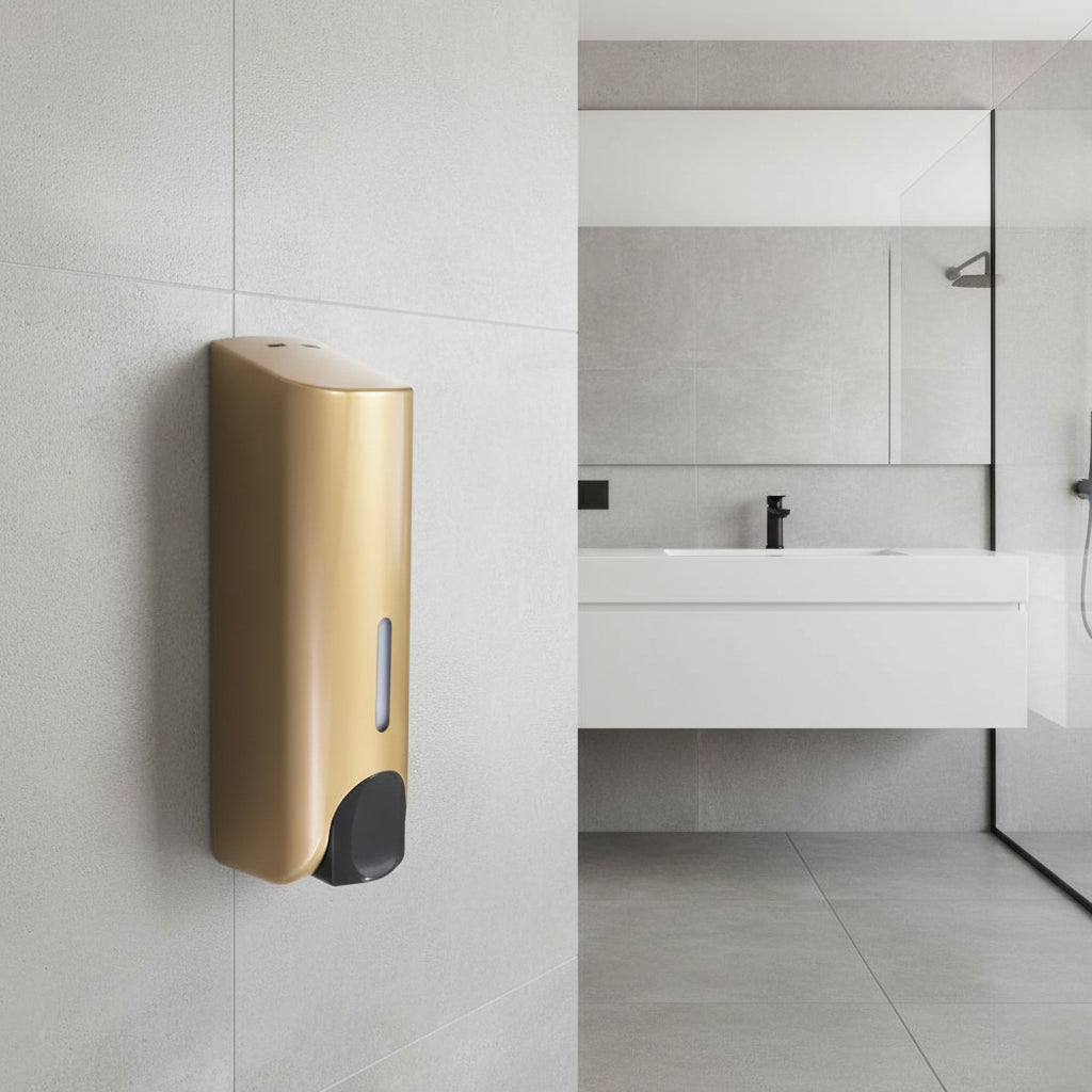 BowLift Wall-Mounted Shower Dispenser for Shampoo & Conditioner - 350 ml Capacity 17