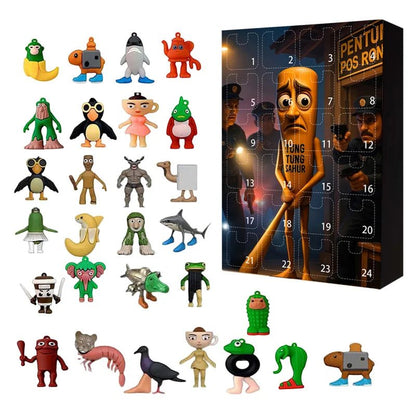 Brainrot - 24-Piece Christmas Countdown Advent Calendar Gift 10