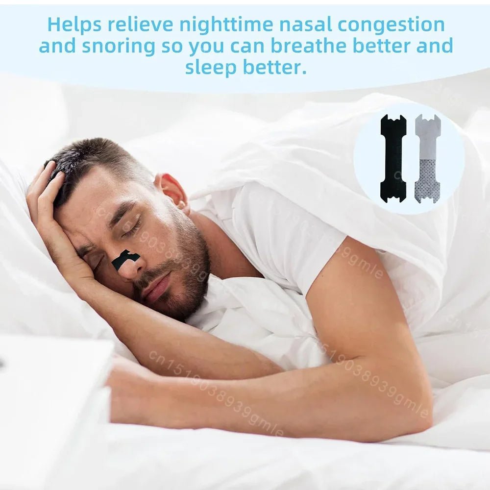 BreatheEasy Nasal Strips - Anti-Snoring Breathing Strips for Better Sleep 1