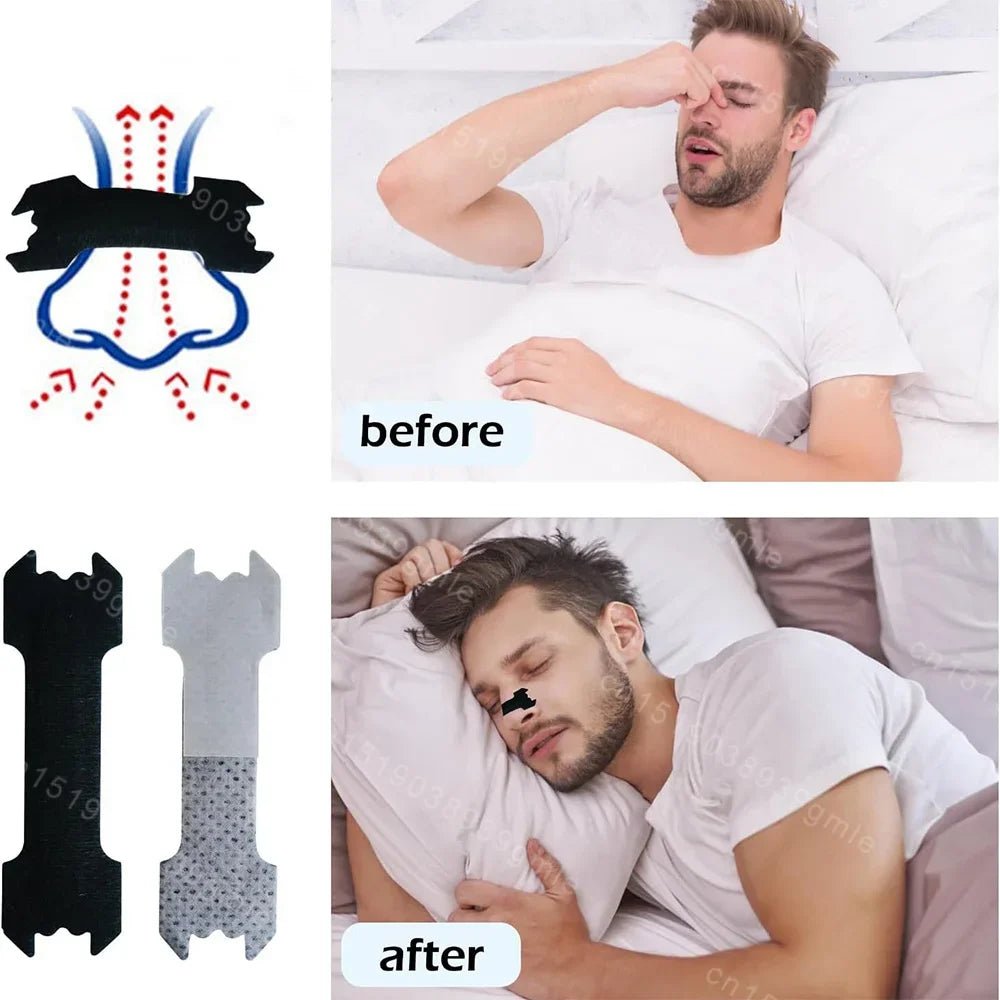 BreatheEasy Nasal Strips - Anti-Snoring Breathing Strips for Better Sleep 3