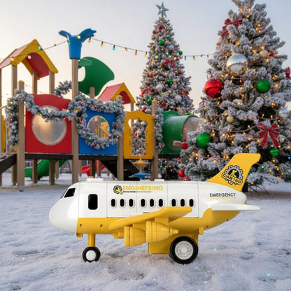 Bright Skies - Colorful Interactive Airplane Toy with Blinking Lights for Kids 4