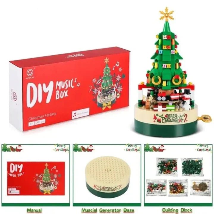 BuildaTune - DIY Christmas Music Box with Musical Tree & We Wish You a Merry Christmas 4