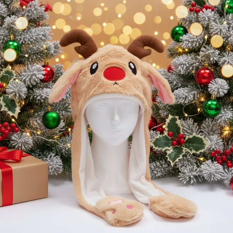 BunnyBounce - Interactive Hat with Movable Ears for Fun Occasions 9