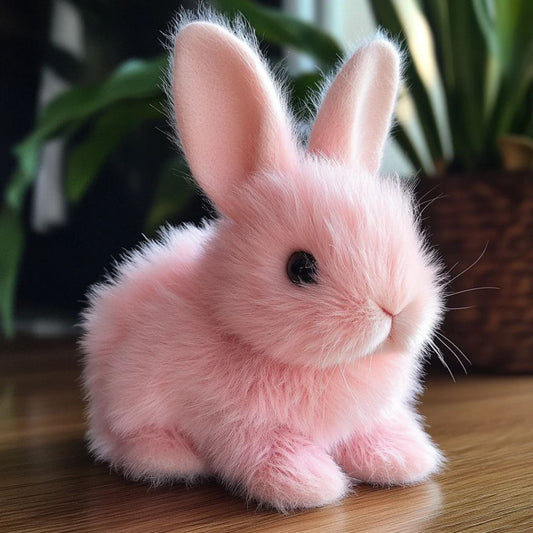 BunnyLoom Interactive Plush | Realistic hopping bunny toy for kids 0