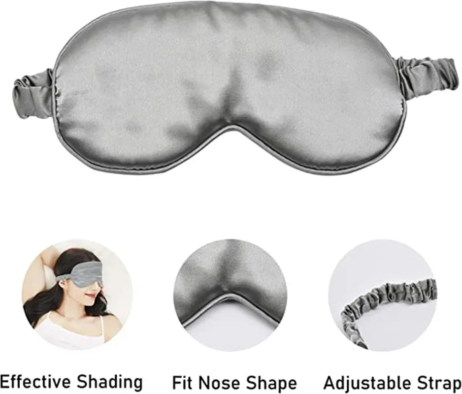 CALMEYES – Lightweight silk-look sleep mask for restful sleep 4