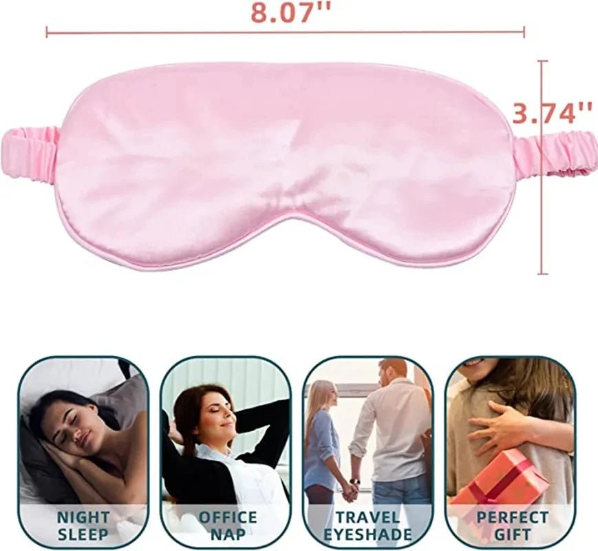 CALMEYES – Lightweight silk-look sleep mask for restful sleep 5