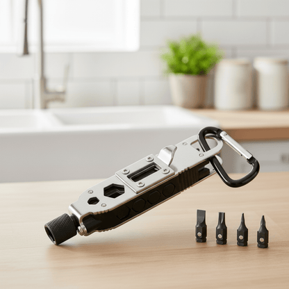 GEARLITE – Pocket Screwdriver Tool with LED Flashlight & Opener