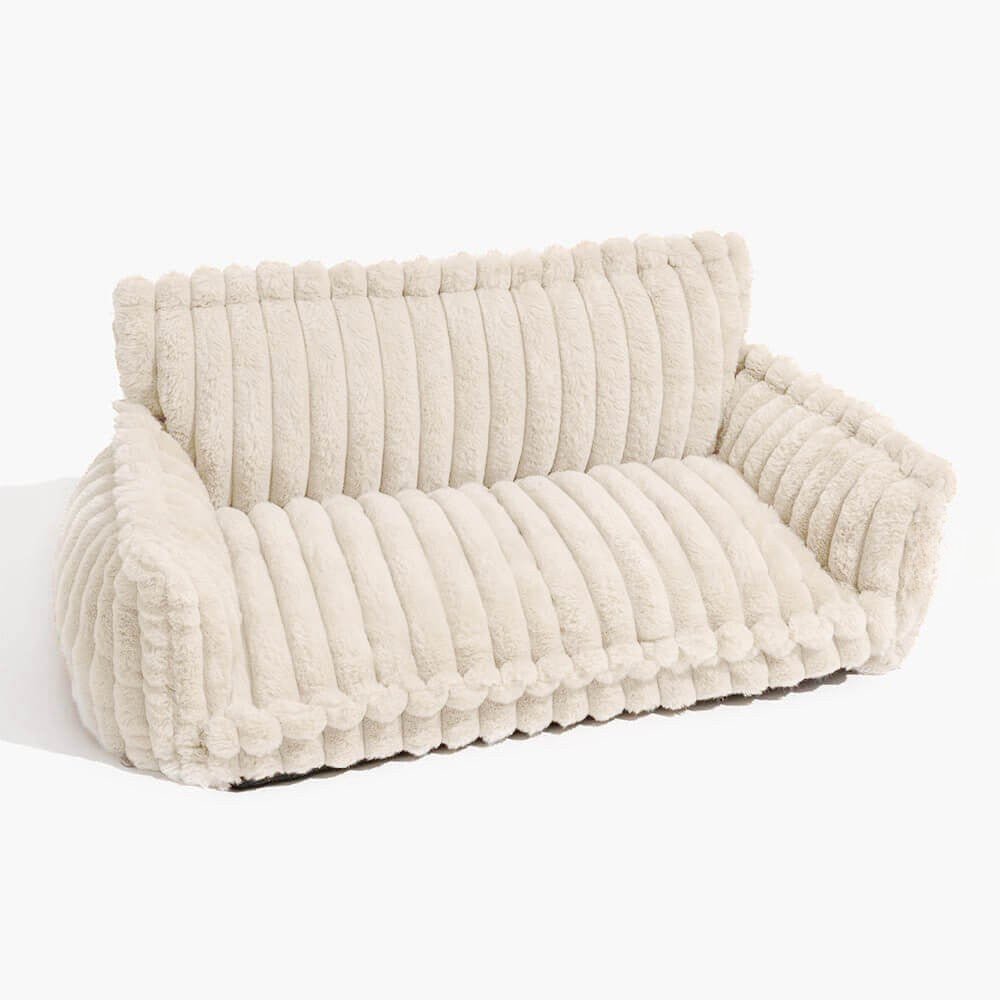 CANILUX – Orthopedic Dog Bed with Raised Headrest & Soft Cushion 6