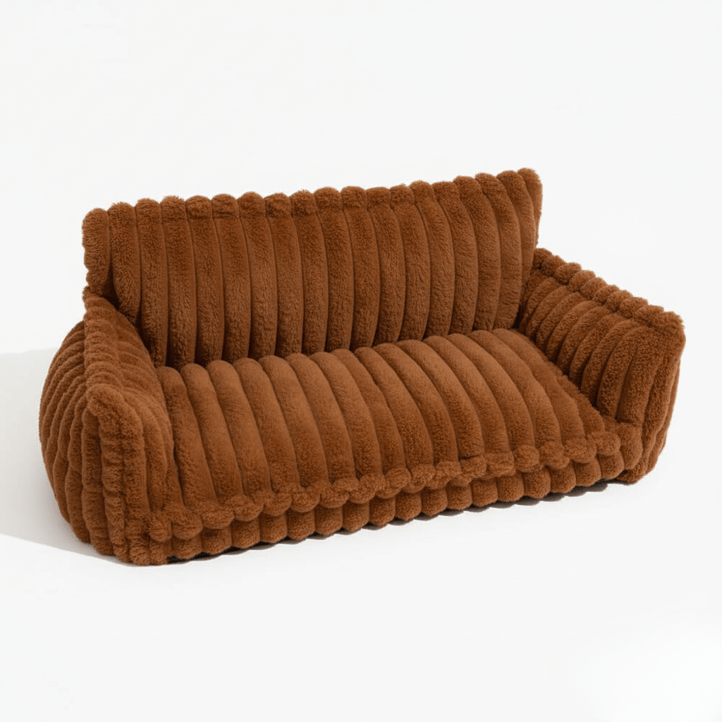 CANILUX – Orthopedic Dog Bed with Raised Headrest & Soft Cushion 9