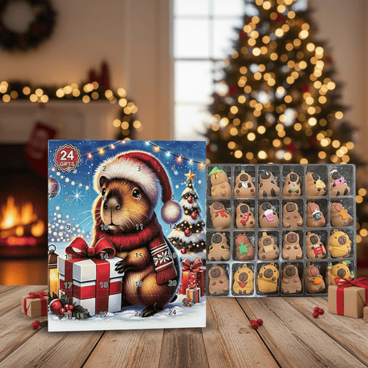 CAPYJOY 2025 – Cute Capybara Advent Toy Calendar for Holiday Fun