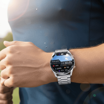 CARDIOTRON – Premium Men's Smartwatch with ECG+PPG & Call Function 0