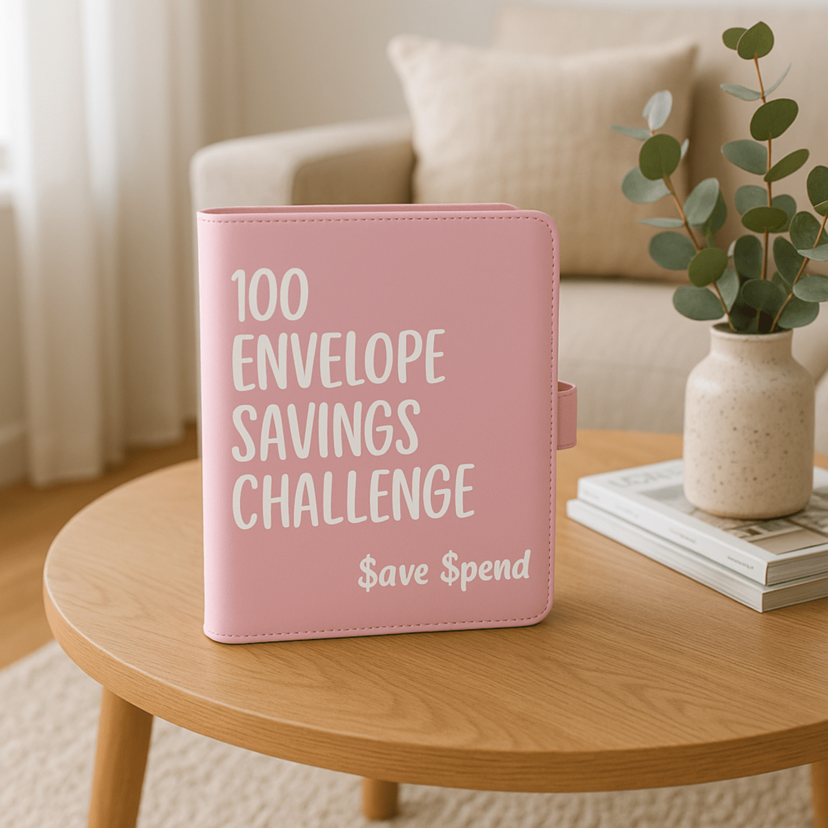 CASHSAVVY – 100 Envelope Challenge Budget Binder for Family Savings 1
