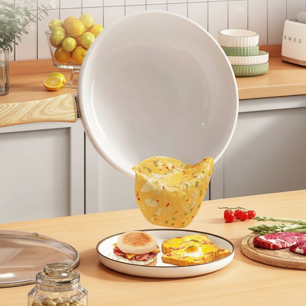 CERAMIQON – 30 cm ceramic non-stick frying pan with deep shape for gas & induction hobs 3