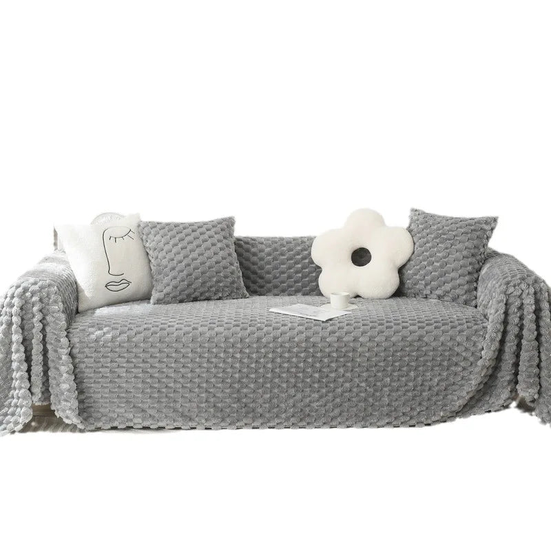 CHENILLO – Plush Chenille Sofa Throw with Anti-Scratch Protection 6