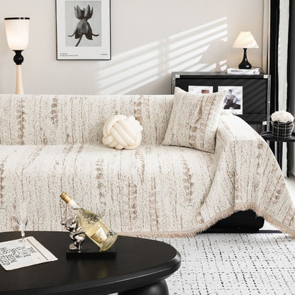 CHENILUX – Elegant Chenille Sofa Cover for Protection & Style 4