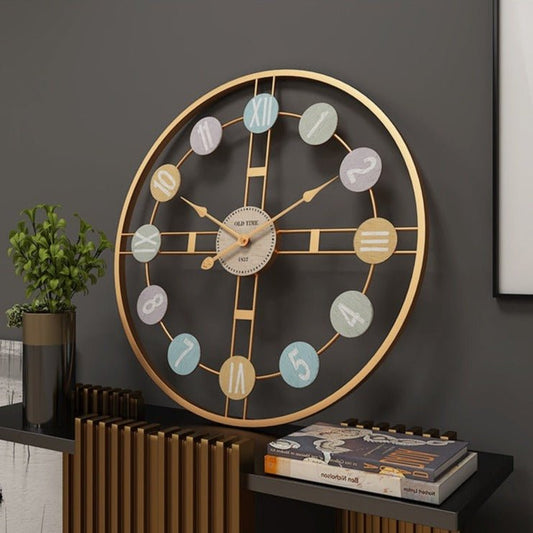 CHRONOPASTEL – Silent Wall Clock for Elegant Home Decor 1