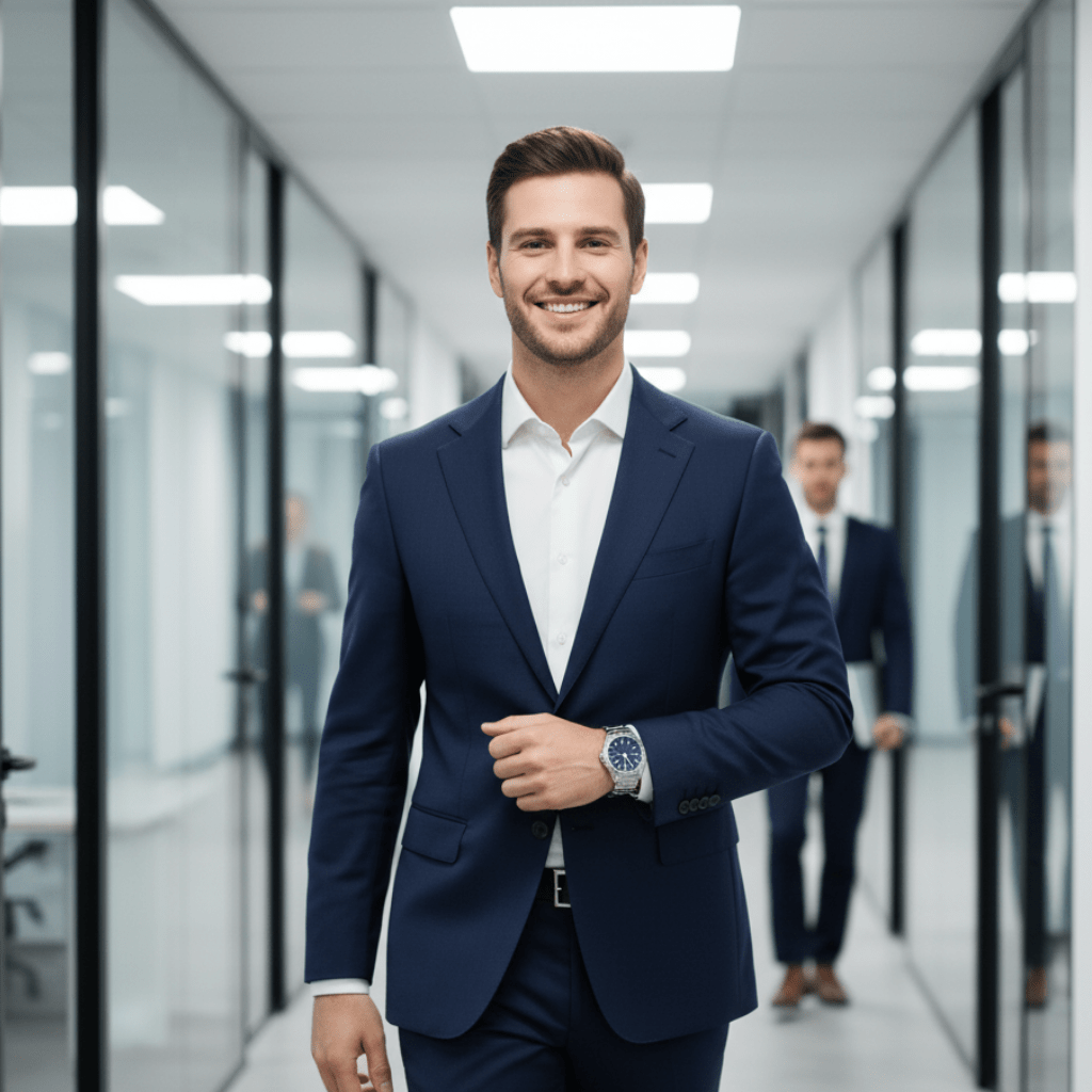 CHRONOSTEEL – Premium men's sports watch with luminous display 1