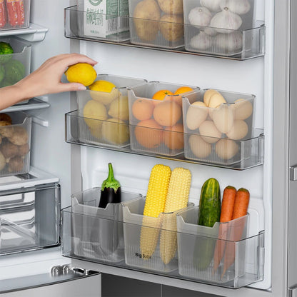 CLARIBOX – Transparent refrigerator boxes for tidy door and interior storage 2