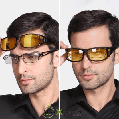 CLARIVUE – Night glasses with HD lenses & glare protection for safe driving at night 5