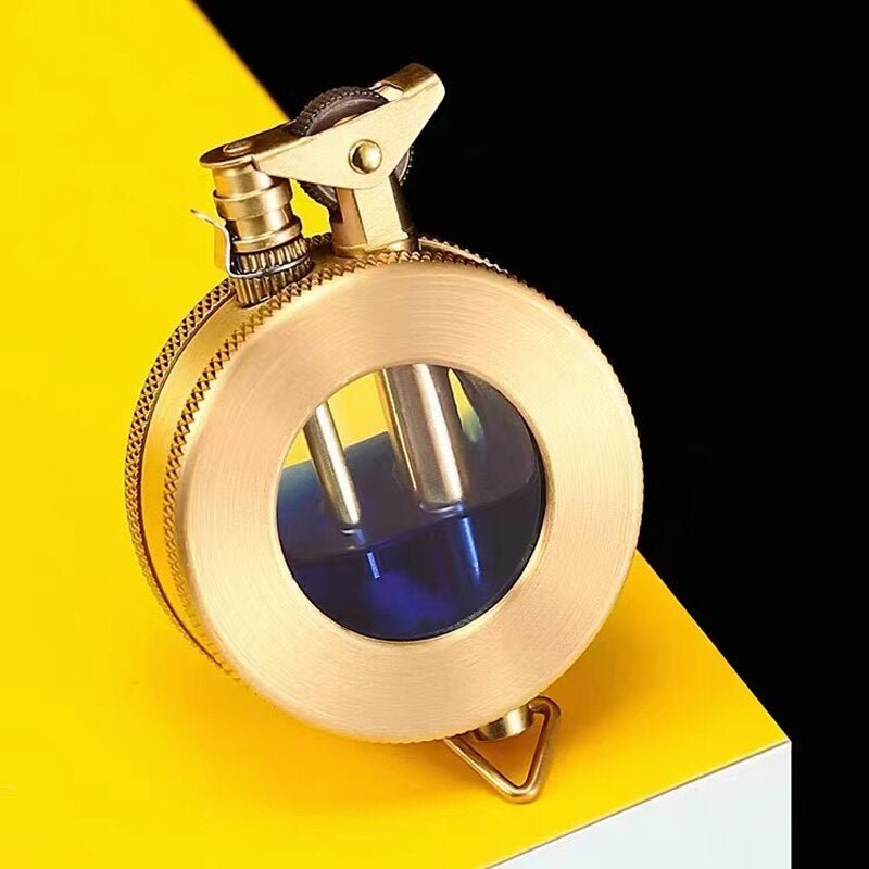 CLASSIC TIME – Retro Metal Kerosene Lighter with Vintage Design 8