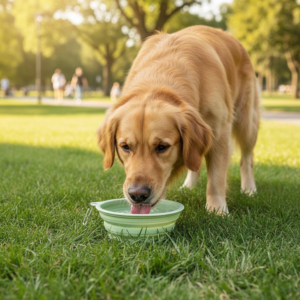 CLAUDE TRAVEL BOX – Foldable food and water bowl for pets