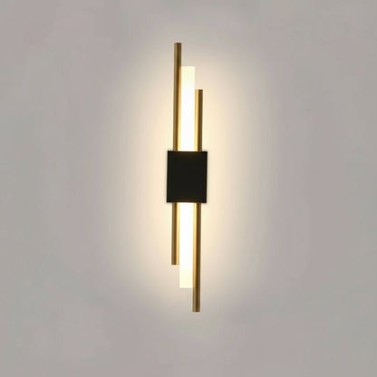 COPERLINE – Modern LED wall light made of metal & acrylic with 3 light colors 0