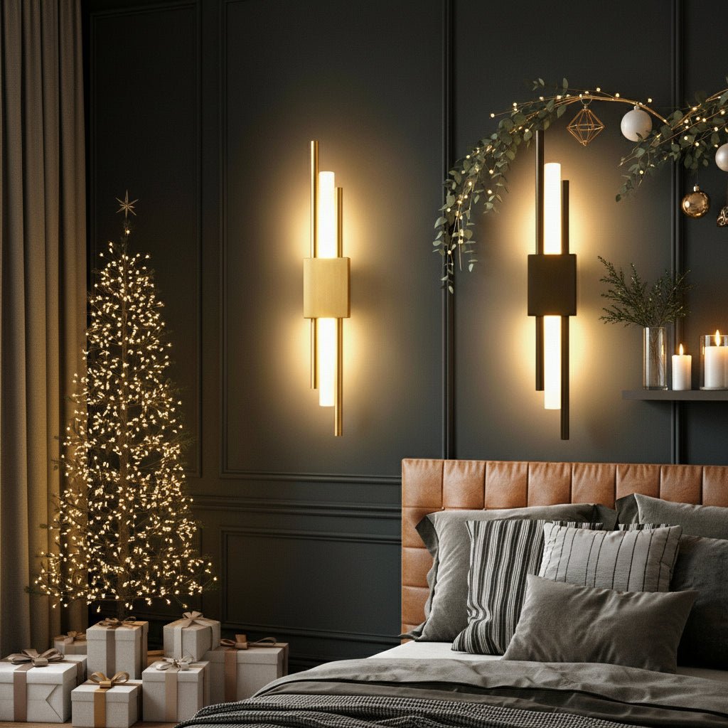 COPERLINE – Modern LED wall light made of metal & acrylic with 3 light colors 1