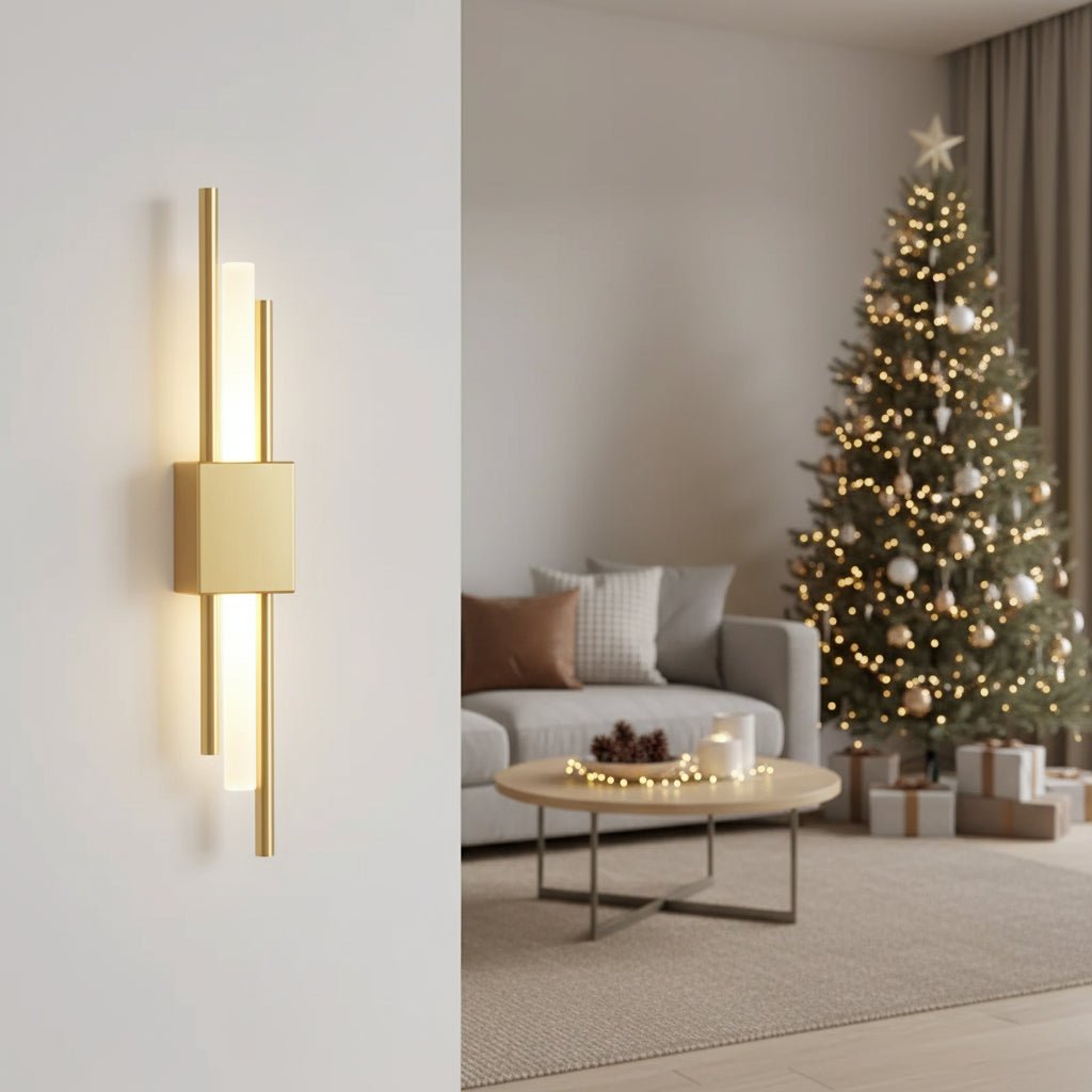 COPERLINE – Modern LED wall light made of metal & acrylic with 3 light colors 2